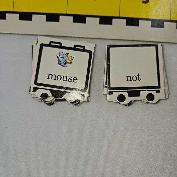 Houghton Mifflin Get Set Games for Beginning Readers 1972 Sentence Train Complet - Picture 11 of 16